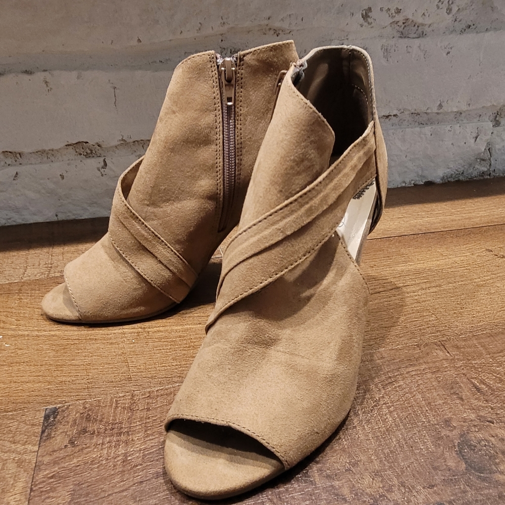 Tan Booties